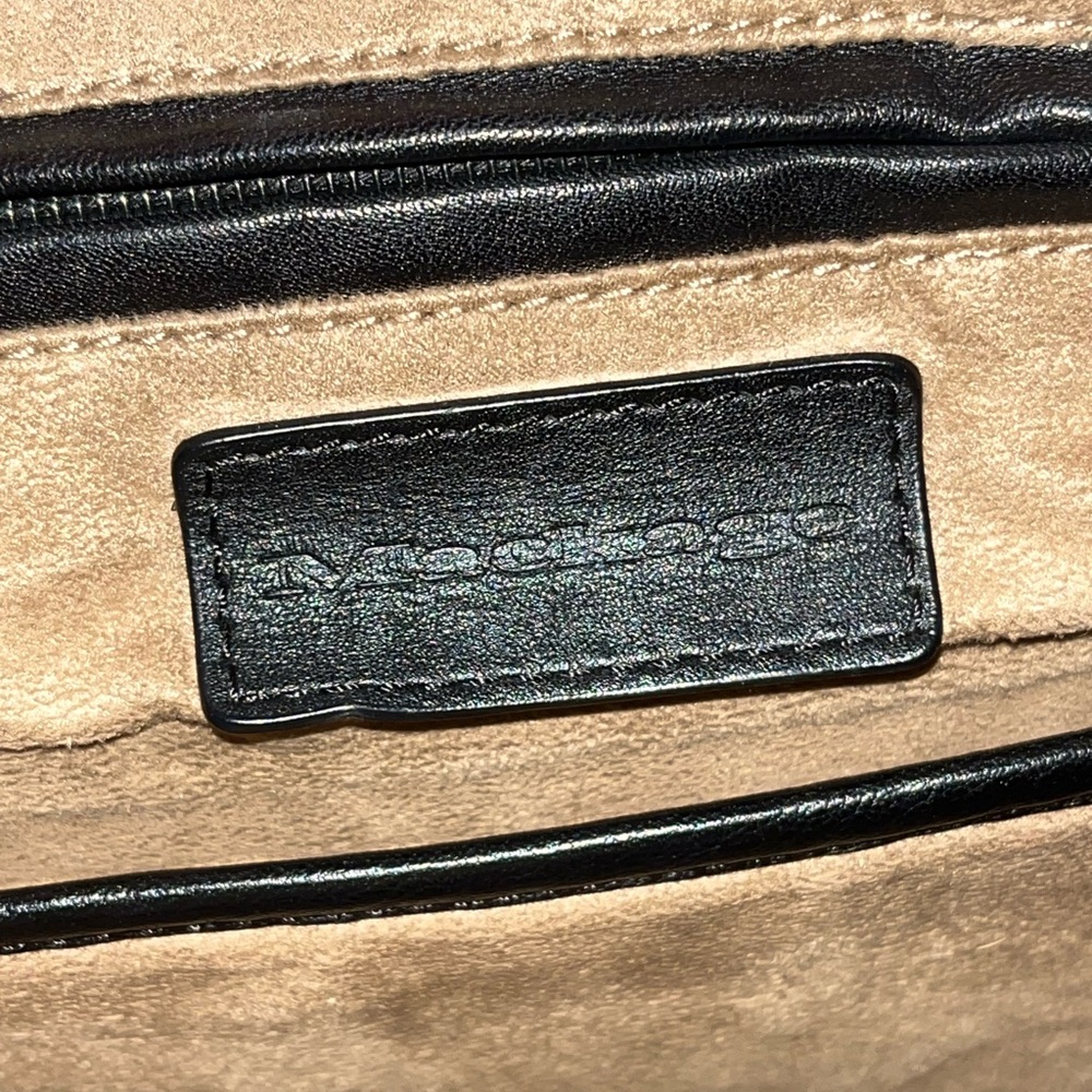 Mackage Raffia Leather Handbag - Picture 4 of 7